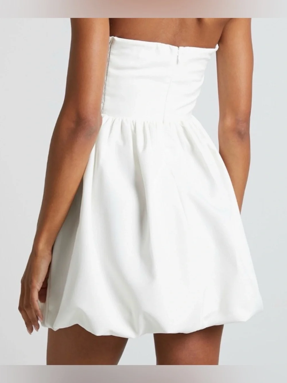 NWT Showpo Flaw Shaima Mini Strapless Dress size 8 - Picture 2 of 7
